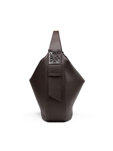Armani Exchange Susy Schultertasche 40 cm in hot fudge