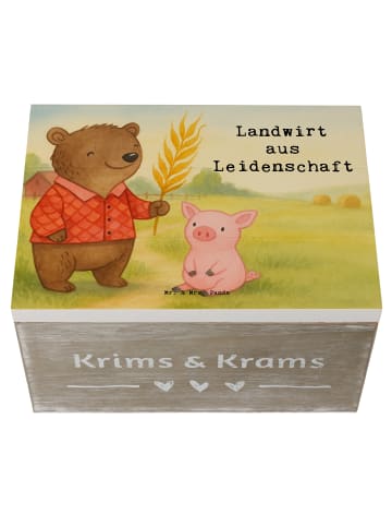 Mr. & Mrs. Panda Aufbewahrungsbox Landwirt Leidenschaft Design m... in Weiß