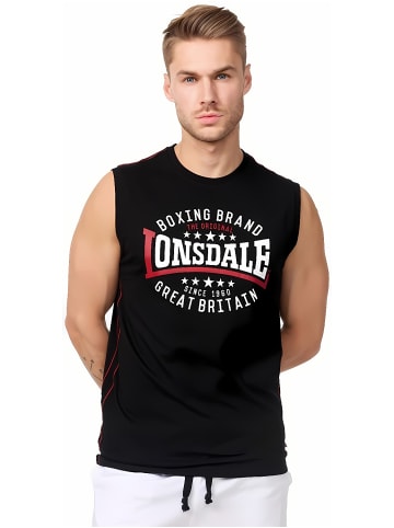 Lonsdale T-Shirt "St.Agnes" in Schwarz