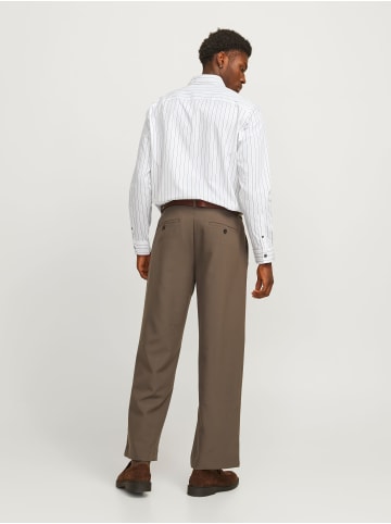 Jack & Jones Elegantes Business-Hemd Langarm mit Knopfleiste in Weiß-2