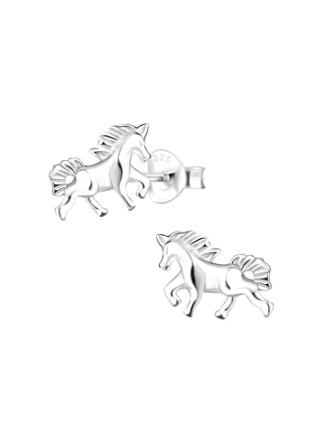 Alexander York Kinderschmuck-Ohrstecker PFERD in 925 Sterling Silber