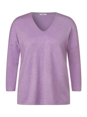 Cecil Pullover in sporty lilac melange