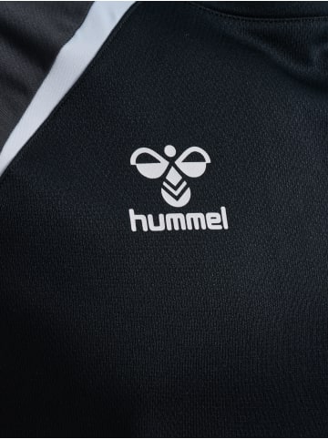 Hummel Sweatshirt Daumenlöcher Hmllead Erwachsene in BLACK/ASPHALT