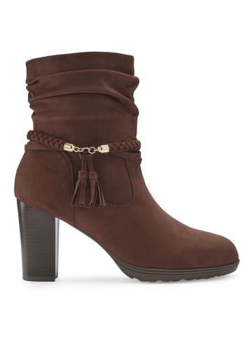 LASCANA Stiefelette in dunkelbraun