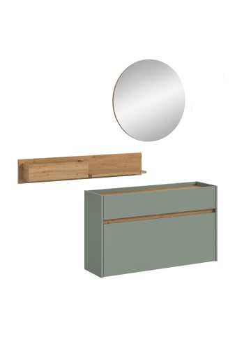 ebuy24 Garderobenmöbel Drive Staubgrün 197 x 32 cm