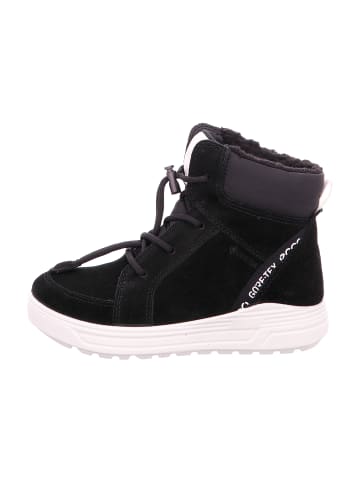 Ecco Schnürstiefel in Schwarz