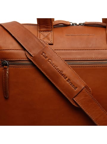 The Chesterfield Brand Levanto Aktentasche Leder 40 cm Laptopfach cognac