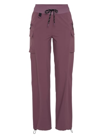 LASCANA ACTIVE Trekkinghose in mauve