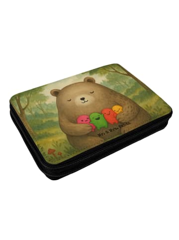 Mr. & Mrs. Panda Menschrmäppchen Bär Gefühl Design ohne Spruch in Weiß