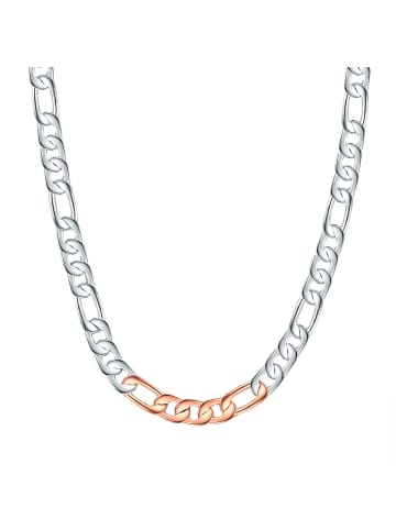 Lulu & Jane Kette bi-Color in silber