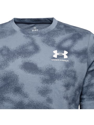 Under Armour Sweatshirt Rival Terry Nov Crew in hellblau