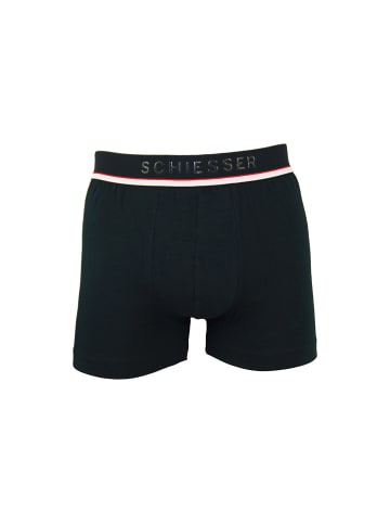 Schiesser Schiesser Boxershorts 3 Pack Unterhosen Shorts in schwarz