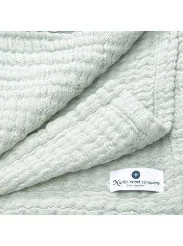 nordic coast company  Musselindecke, Babydecke aus Musselin, leichte Decke ab Geburt groß
