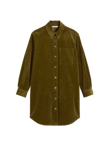 Marc O'Polo DENIM Cord-Hemdblusenkleid relaxed in Burnished Logs