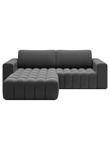 MF Design Bonita Recamiere Links in Grau -  (L) 175 x (B) 250 x (H) 92 cm