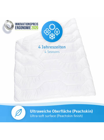 Third of Life Ganzjahresdecke "BLANCO" mit Sanitized®-Schutz für eine hygienischen Schlaf