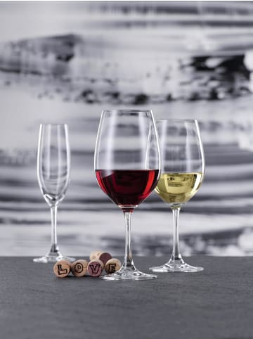 Spiegelau 4 er-Set Authentis Rotweingläser in Transparent