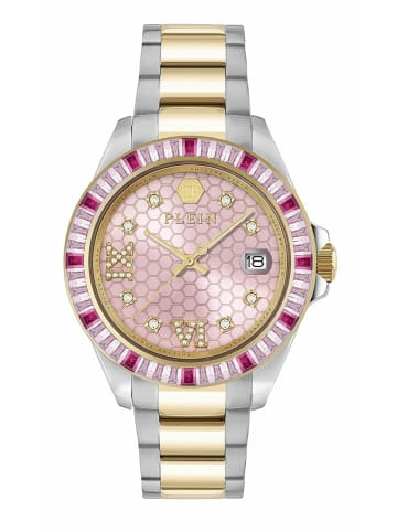 Philipp Plein Analoguhr für Damen in Rosa