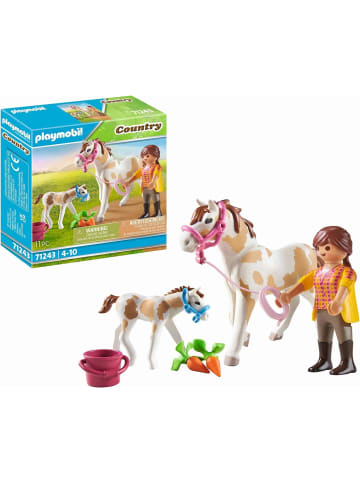 Playmobil Country 71243 Pferd mit Fohlen Tiere Reiterhof ab 4 Jahren