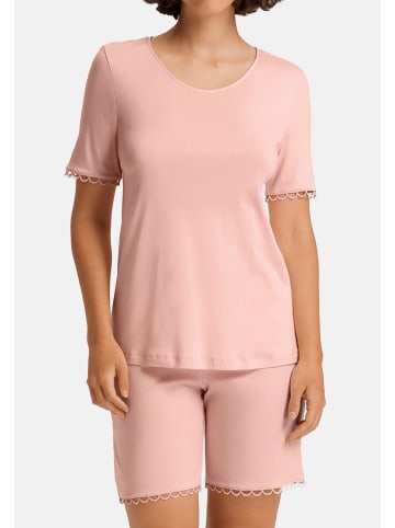 Hanro Schlafanzug Anouk in Pink blaze
