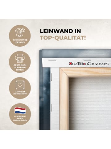 OnlyWow Leinwand Bilder Kastanienfarben