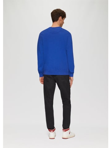 s.Oliver Sweatshirt in 5612_ozeanblau
