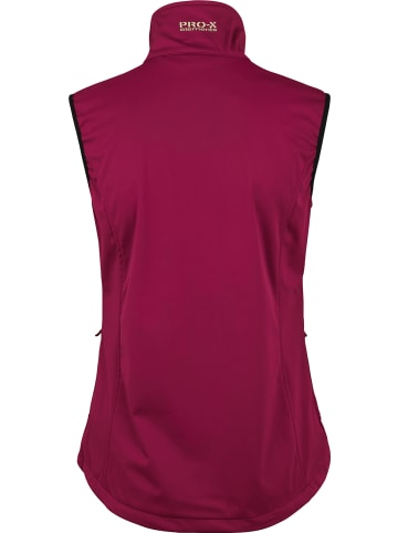 PRO-X elements Sofshellweste "SINA" in Berry