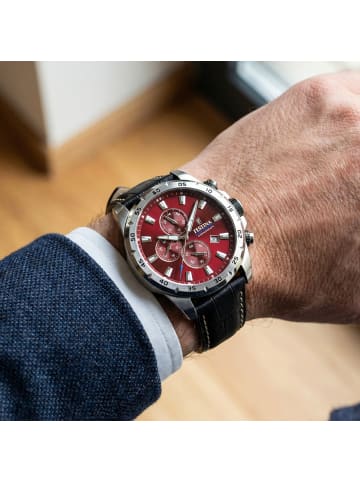 Festina Herrenuhr Chronograph Schwarz/Rot