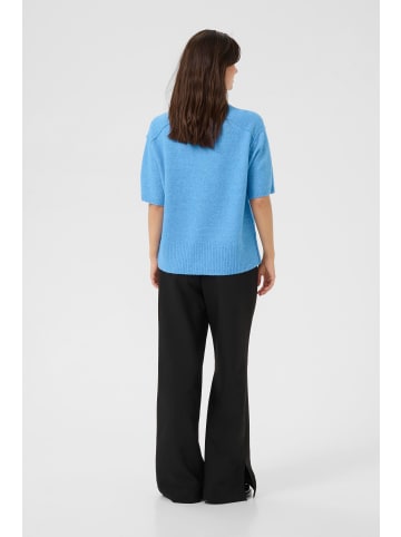 CULTURE Strickpullover CUcalay Loose fit in Victoria Blue Melange