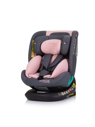 Chipolino i-Size Kindersitz Supreme in rosa