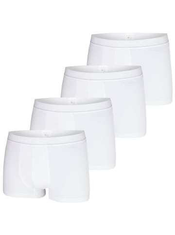 Bugatti Boxershorts 4er Pack in Weiß