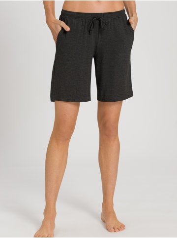 Hanro Schlafshorts Natural Elegance in caviar