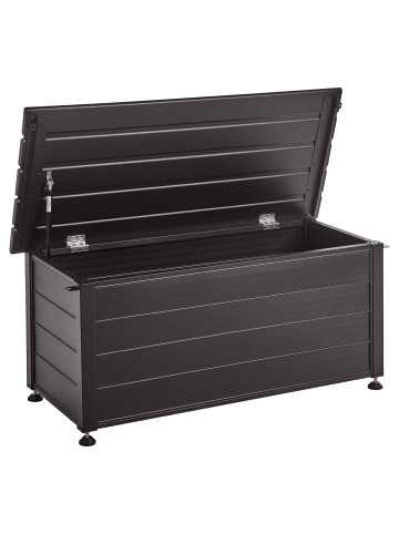 Beliani Truhe CAMPALTO in Braun - (W) 113 x (H) 52 x (L) 50 cm