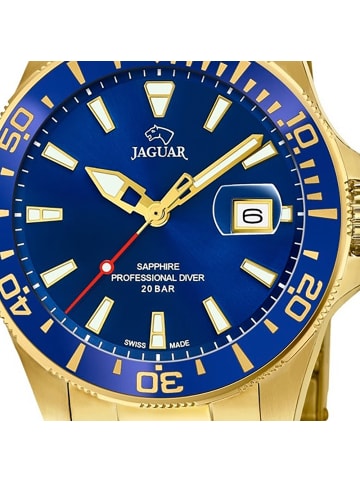 Jaguar Analog-Armbanduhr Jaguar Executive gold groß (ca. 43mm)