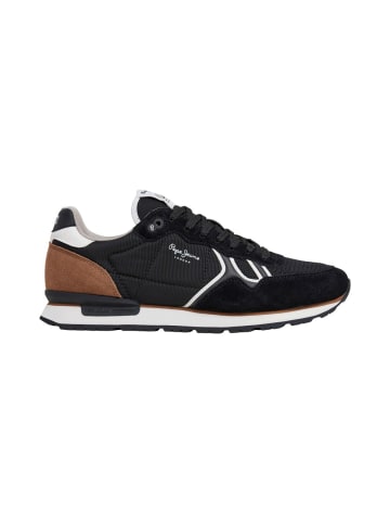 Pepe Jeans Turnschuhe Brit in Schwarz