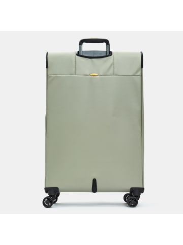 Mandarina Duck Eco Coated 4 Rollen Trolley L 78 cm mit Dehnfalte in mud