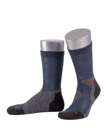 JD J. Dirks Outdoor-Funktions-Wollsocken OD40 in stahlblau (38)