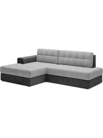 MF Design Blazer Recamiere Links in Grau -  (L) 150 x (B) 240 x (H) 82 cm