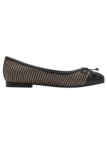 Marco Tozzi Ballerina in BLACK COMB
