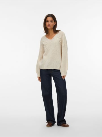 Vero Moda Strickpullover in Birch