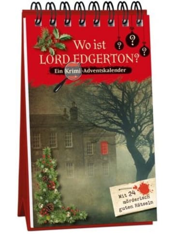 Kaufmann Kalender - Wo ist Lord Edgerton? - Ein Krimi-Adventskalender mit 24 mörder