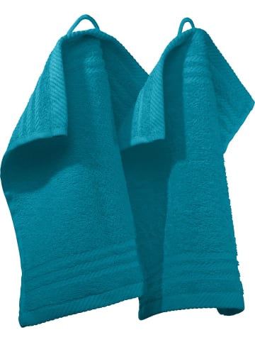 REDBEST Frottier Seiftuch 2er-Pack New York in petrol