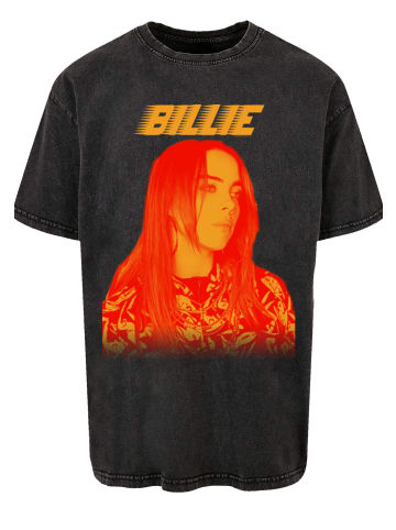 F4NT4STIC Oversize T-Shirt Billie Eilish Portrait in schwarz