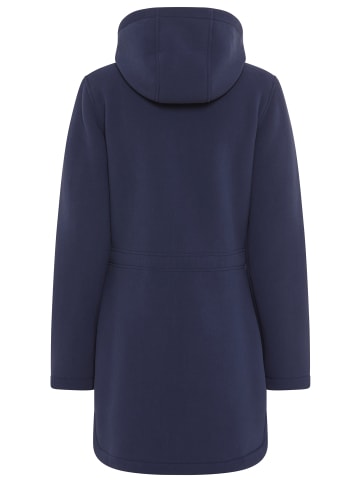 Polarino Fleecejacke in Marine