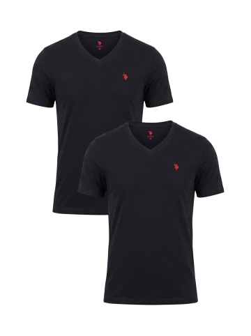 U.S. Polo Assn. P-057 in Schwarz-Rot