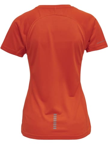 Newline Sportshirt "Women Running T-Shirt S/S" in Orange