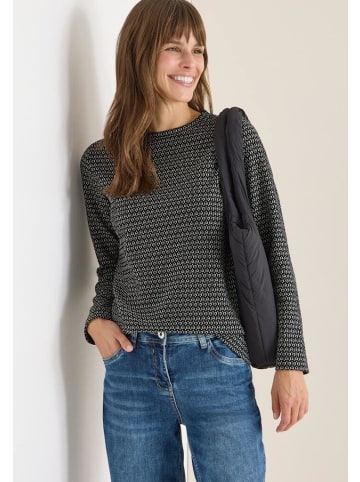 Cecil Langarmshirt in Black