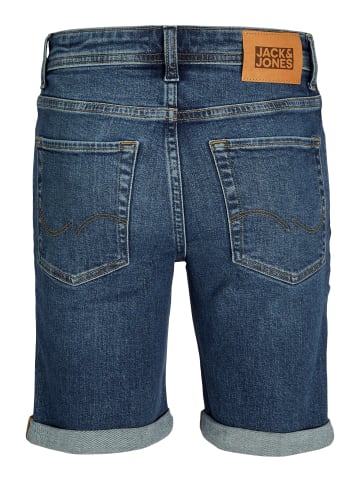 JACK & JONES Junior Regular Fit Jeansshorts JJIRICK in blue denim