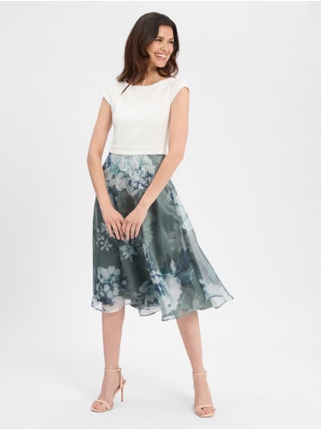 SWING Kleid in weiß schilf - 0001