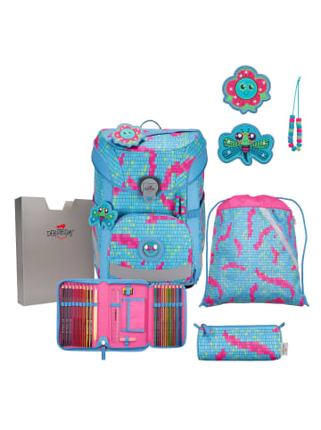 DerDieDas ErgoFlex Easy Schulranzen-Set in Happy Pixel
